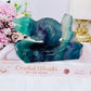 Absolutely Incredible Large 1.05KG Fabulous Fluorite Dinosaur Hand Carving