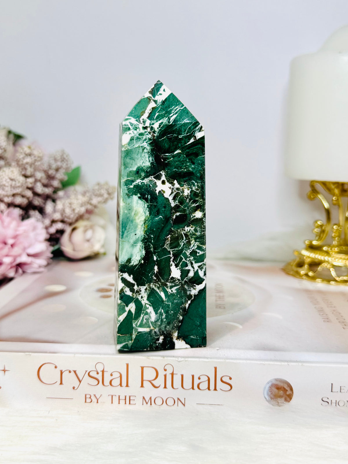 Chunky Unicorn Jasper Tower 11cm