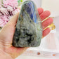 Beautiful Polished Natural Labradorite Freeform 11cm 381grams