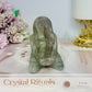 Large Mother Earth Fluorite Carving 9cm 313g