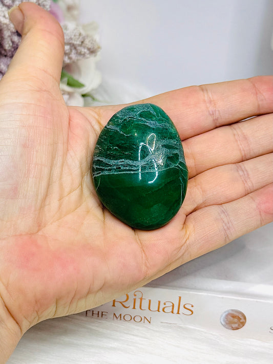Green Aventurine Palm Stone