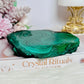Large Thick Natural AAA Malachite Slab From Congo 11cm 621g