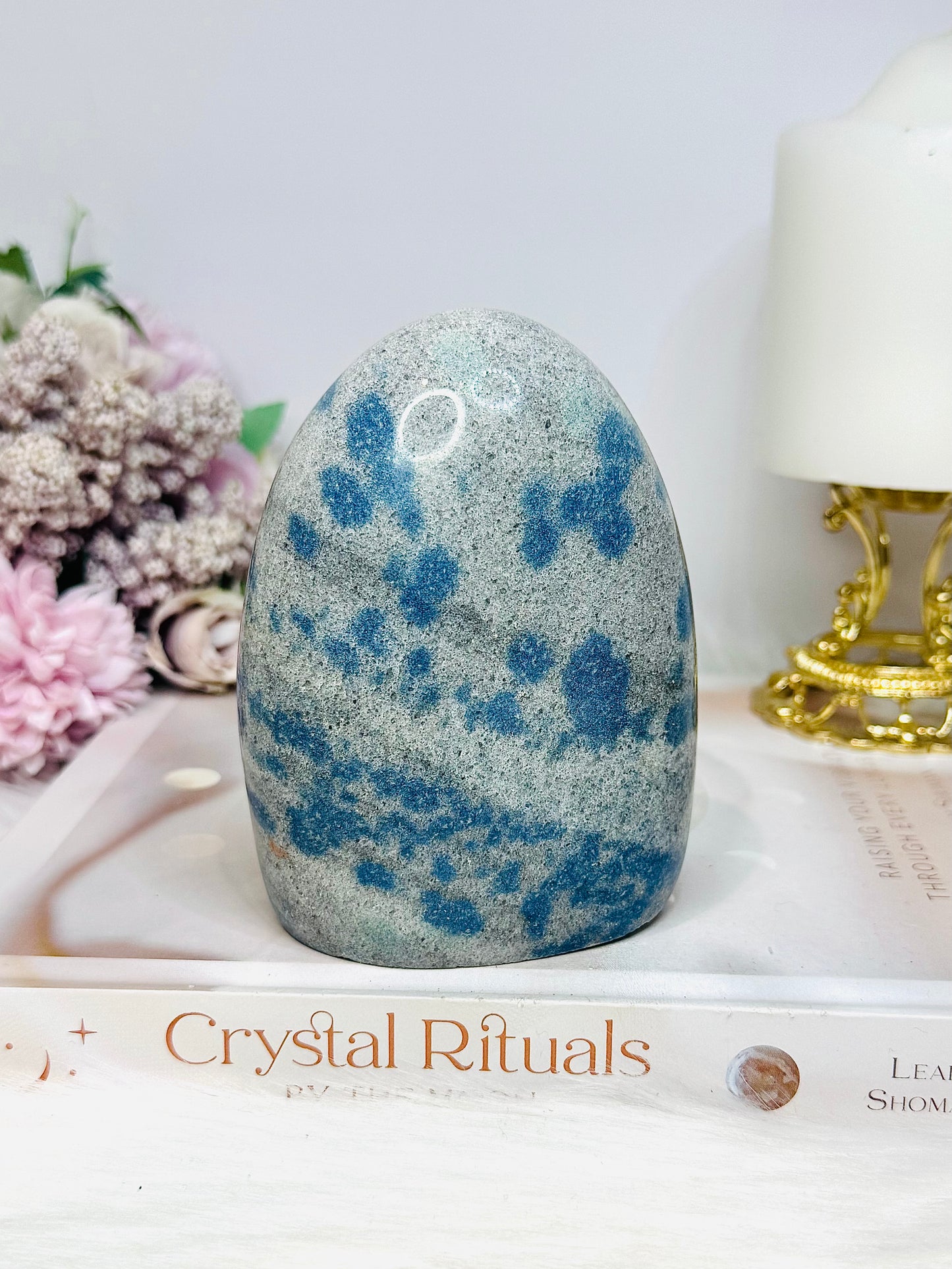 Large Natural K2 Azurite Freeform 10.5cm 750g