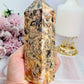 Crazy Lace Agate Chunky Perfectly Cut Tower 15cm