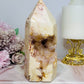 Large Druzy Pink Amethyst Tower 639g
