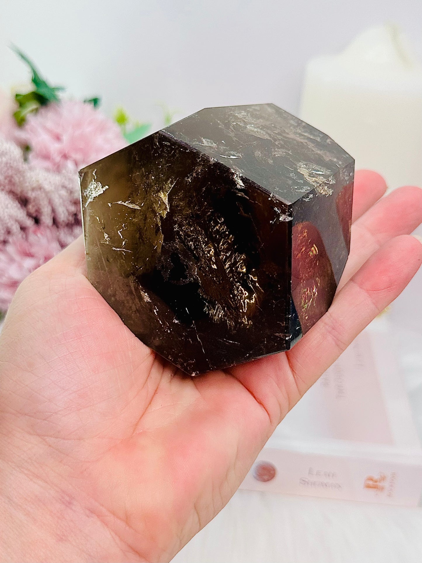 Supports Anxiety & Depression ~ Wow!! Simply Stunning Natural Smokey Quartz Freeform 581gram with Rainbows From Brazil