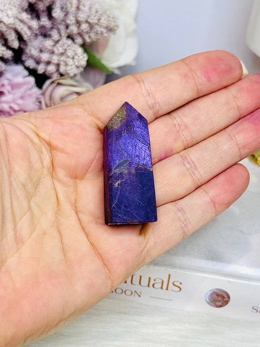 Natural Purpurite Point | Tower 5cm
