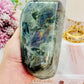 Incredibly Stunning Huge Polished Natural Labradorite Freeform with Pink & Purple Flash 16cm 1.13KG