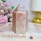 Chunky Pink Amethyst Tower 10cm 400g