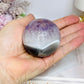 High Grade Amethyst X Agate Sphere On Stand 227g