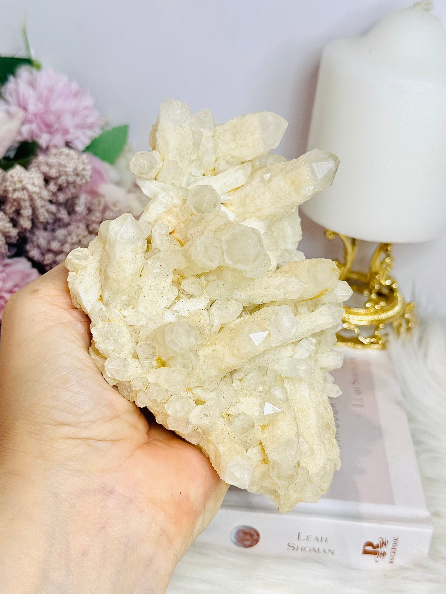 Large Natural Milky Quartz Specimen 375g