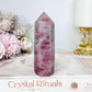Lavender Rose Quartz Tower 9cm