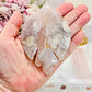 Flower Agate Carved Fish From Madagascar 11.5cm