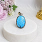 Sterling Silver 925 Navajo Turquoise Pendant