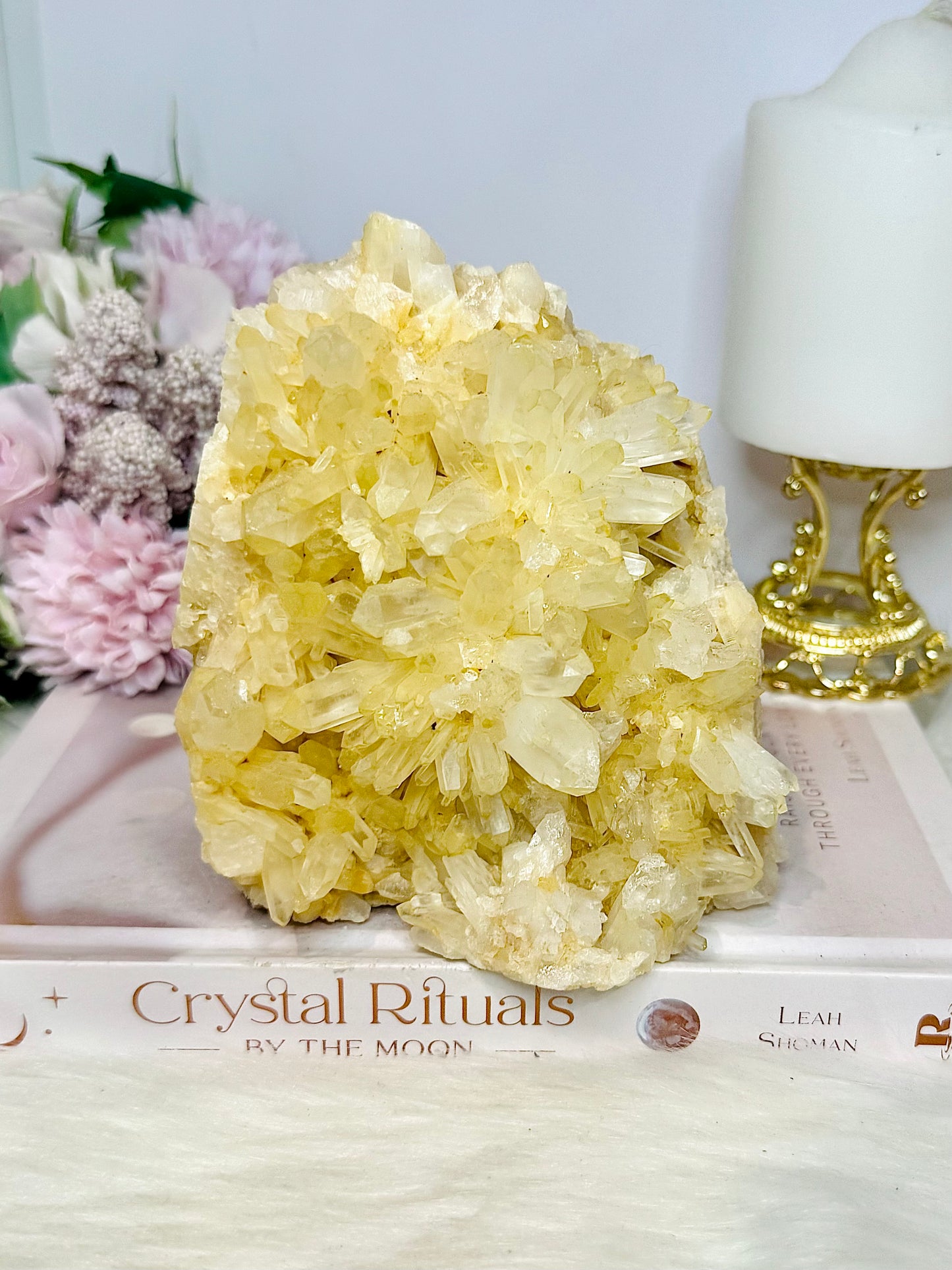 Large Natural Quartz Cluster Freeform 11cm 1.2KG