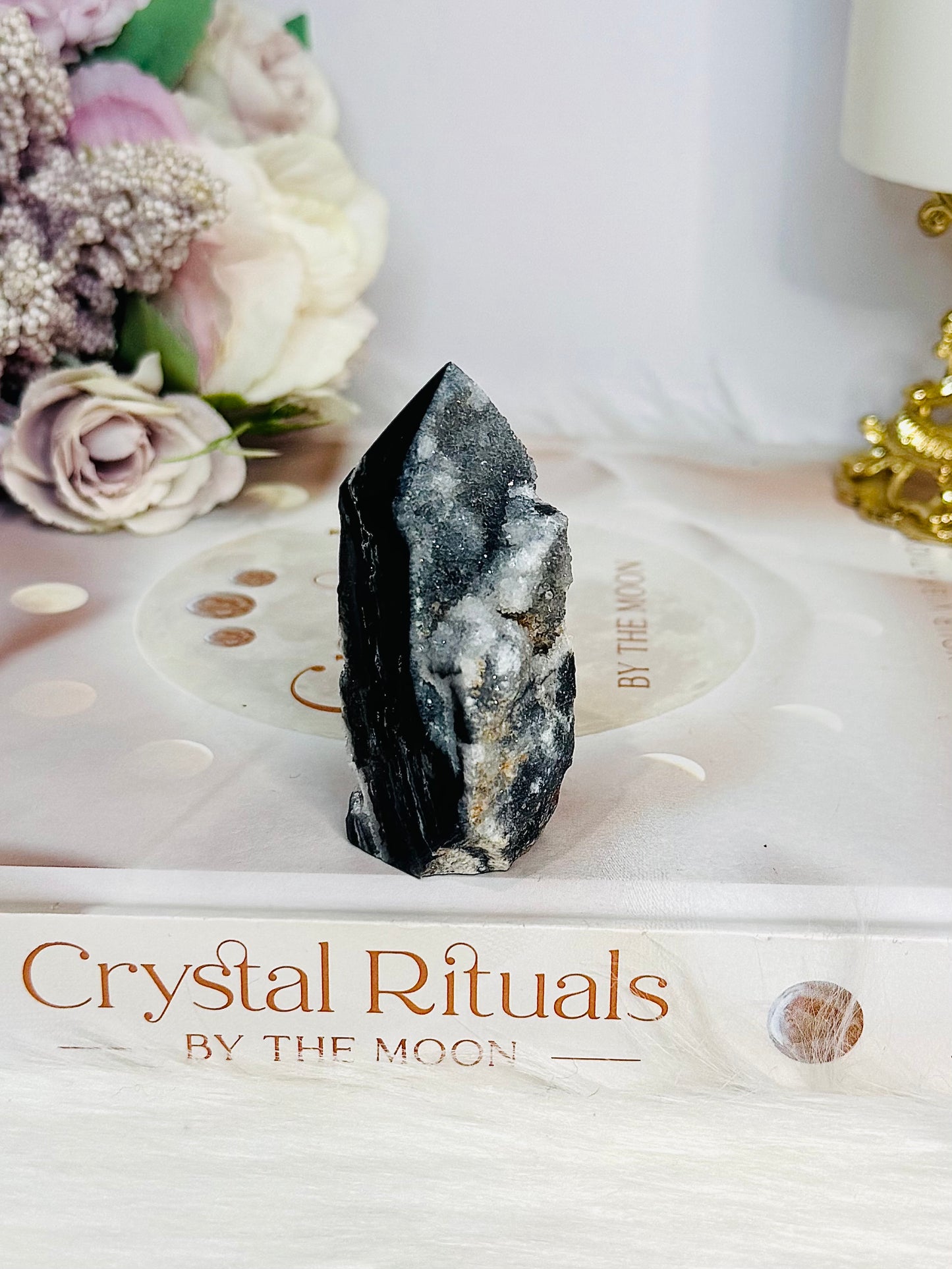 Black Sphalerite Tower 6cm