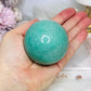 Amazonite Sphere On Stand 289g