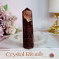 Beautiful 8.5cm Strawberry Quartz Tower