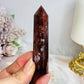 High Grade Fire Quartz Tower with Rainbows 8.5cm