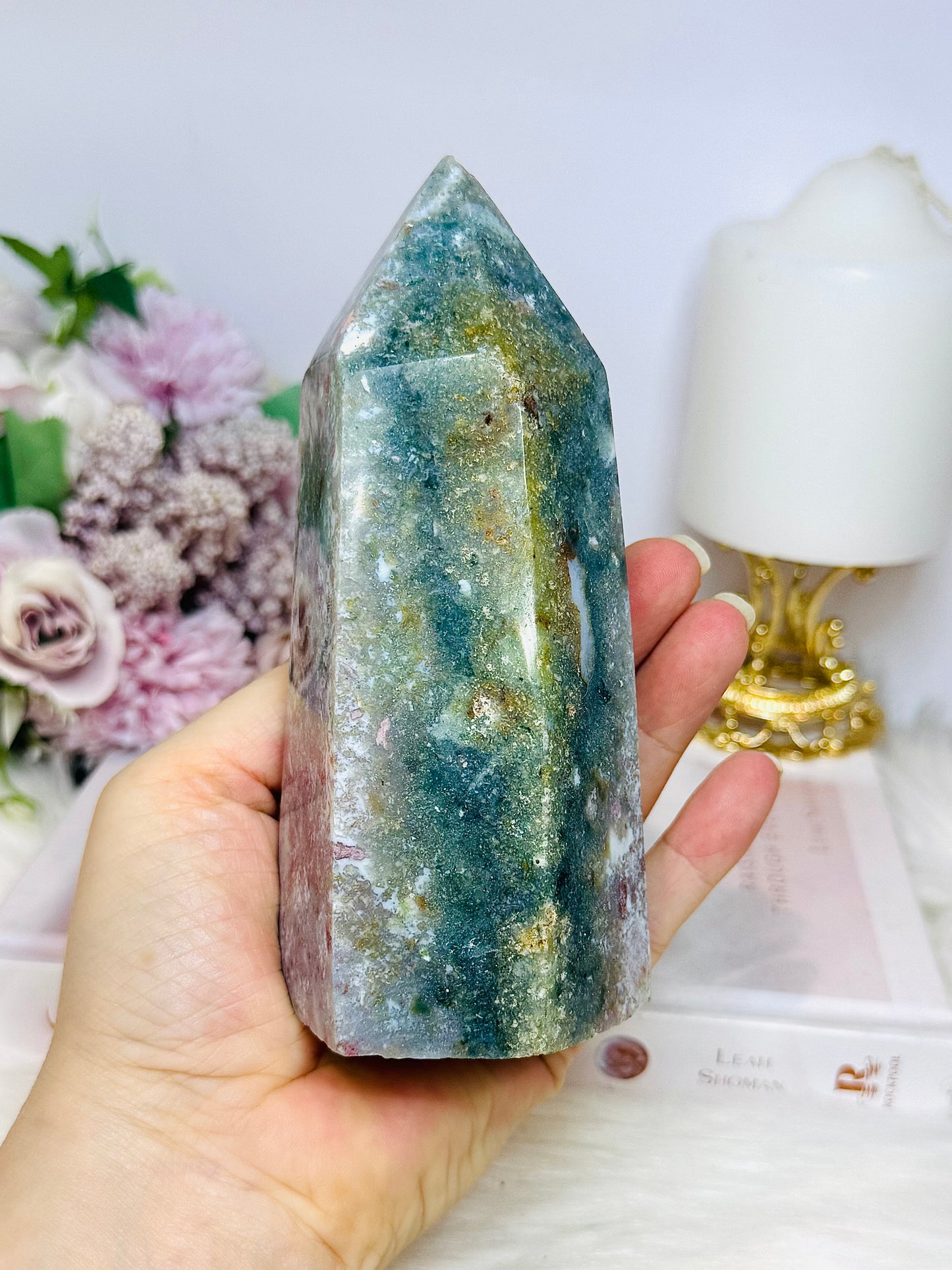 Ocean Jasper Chunky Tower 14cm 675g