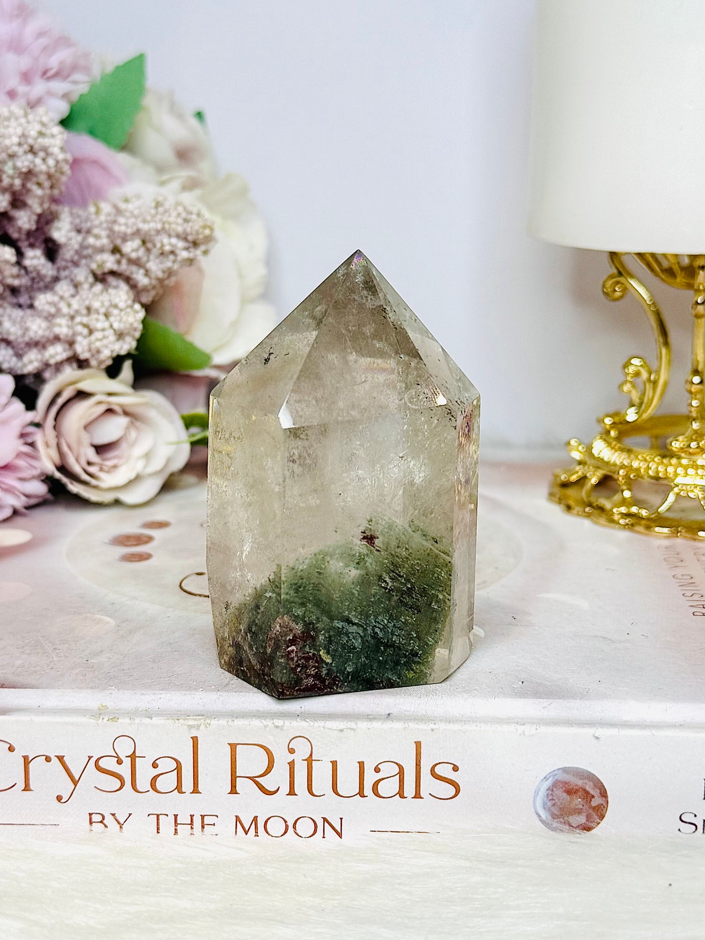 Garden Quartz | Lodolite Chunky Tower 7.5cm