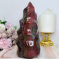 Huge High Grade Ocean Jasper Carved Flame 18cm 1.3KG