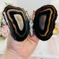 Large 10cm Natural Agate Butterfly Just Gorgeous