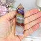 Crazy Lace Amethyst Tower 9cm