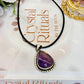 Stunning Ametrine Necklace with Large Silver Pendant In Gift Bag