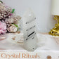 Black Tourmaline In Quartz Chunky Tower 9cm