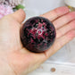 High Grade Rhodonite Sphere on Stand 270g