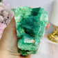 Natural Green Cubed Fluorite Specimen 505g