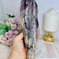 Large Natural Amethyst Dog Tooth 27cm