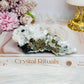 Natural Calcite Specimen with Pyrite & Black Tourmaline Inclusions 11.5cm 252g