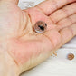 Rare Mini Herkimer Diamond Sphere on Stand