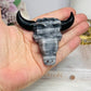 Thai Chi Stone Bull On Stand 8cm