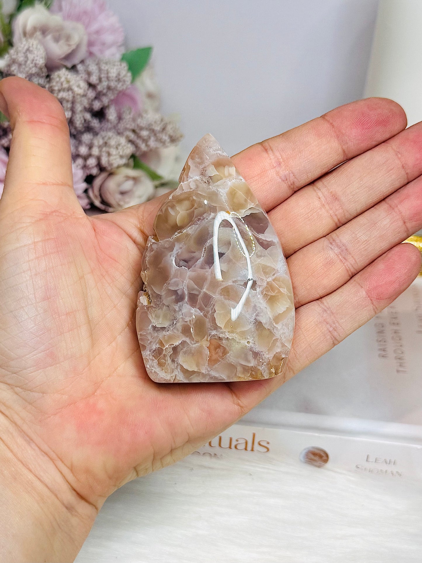 Ibis Jasper Druzy Flame | Freeform 7cm