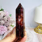 High Grade Fire Quartz Tower 9.5cm