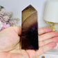 Chocolate Fluorite Tower 9cm