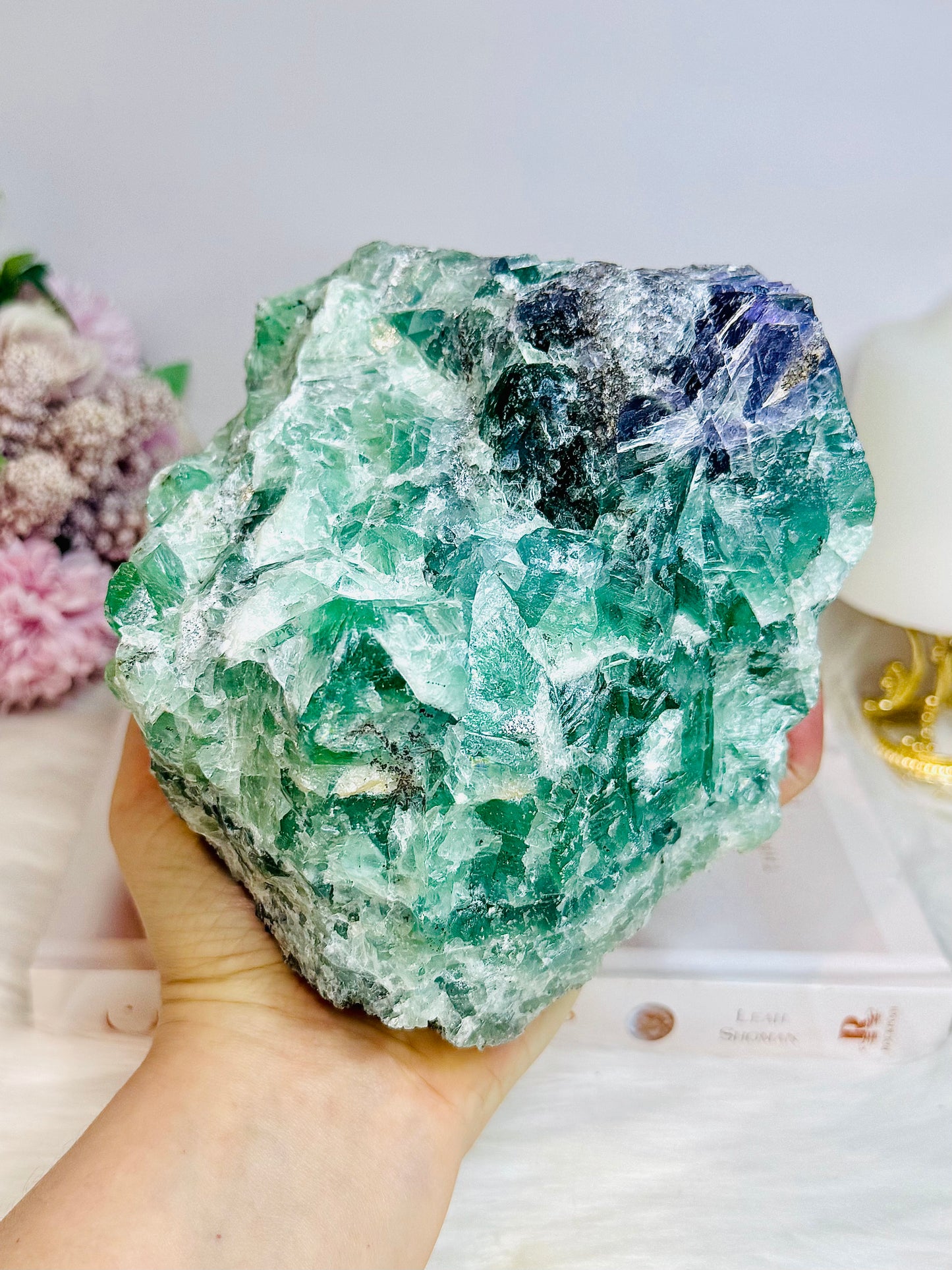 Huge Natural Fluorite Specimen 3.09KG