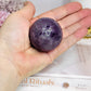High Grade Purple Fluorite Sphere on Stand 171g