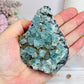 Rare Blue Cubed Fluorite Specimen 9cm 193g