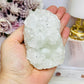 High Grade Apophyllite Natural Cluster 9.5cm 334g