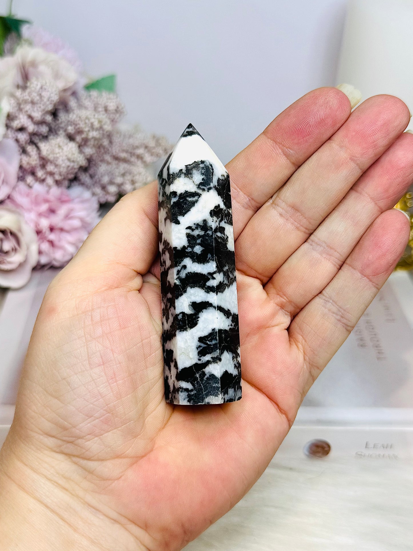 Zebra Jasper Tower 9cm