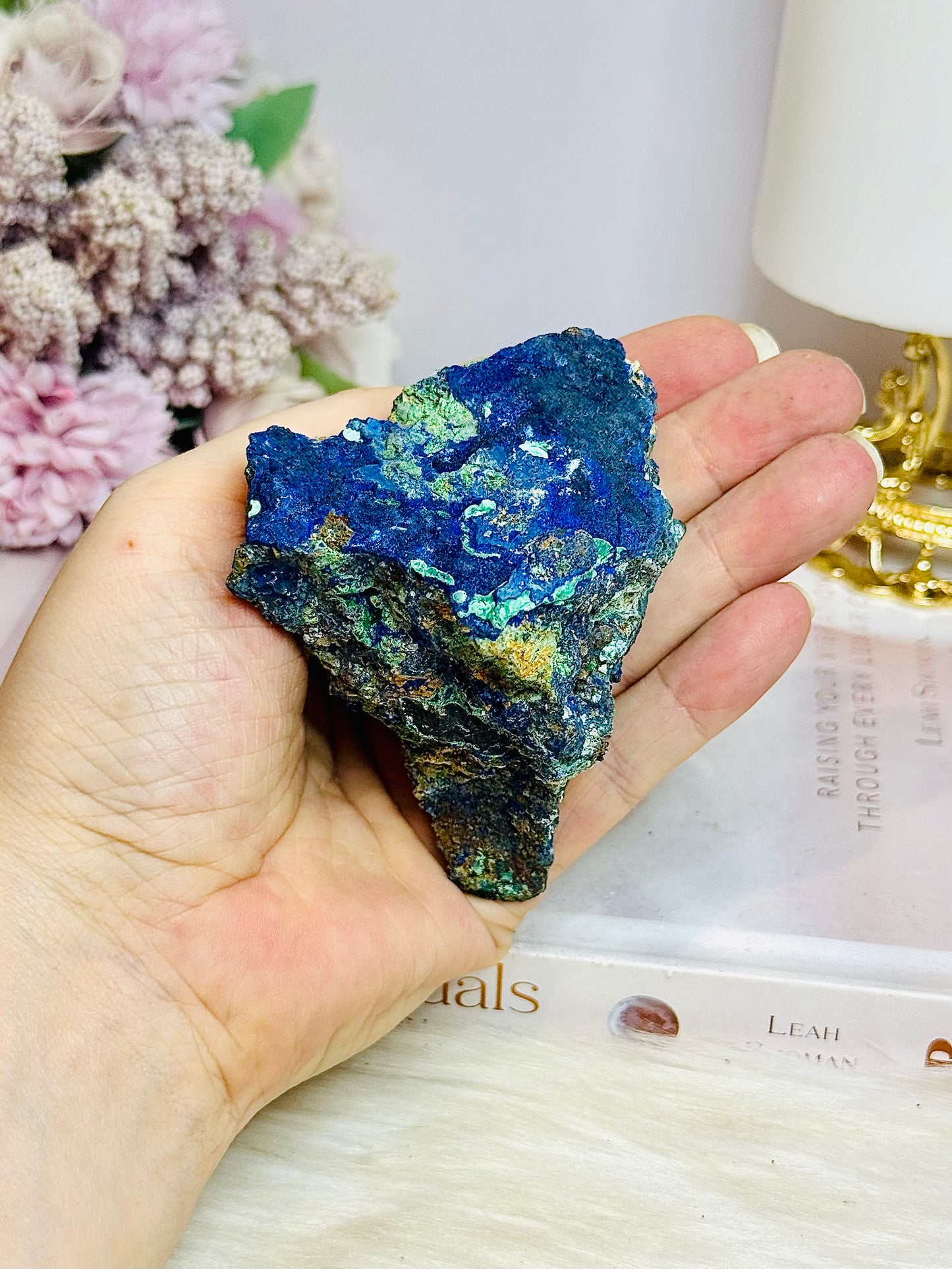 Azurite with Malachite Natural Specimen 225g