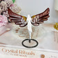 Red Jasper Angel Wings 10cm