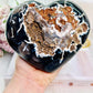 ⚜️ SALE ⚜️ WOWOWOW!!!! Huge Stunning Druzy Agate Sparkling Carved Heart On Stand From Brazil 1.16KG