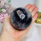 Druzy Chevron Amethyst Large Sphere 538g On Stand