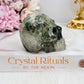 Stunning 6.5cm Garden Quartz | Lodolite Carved Skull