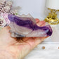 Fluorite Carved Dragon 10.5cm 405g